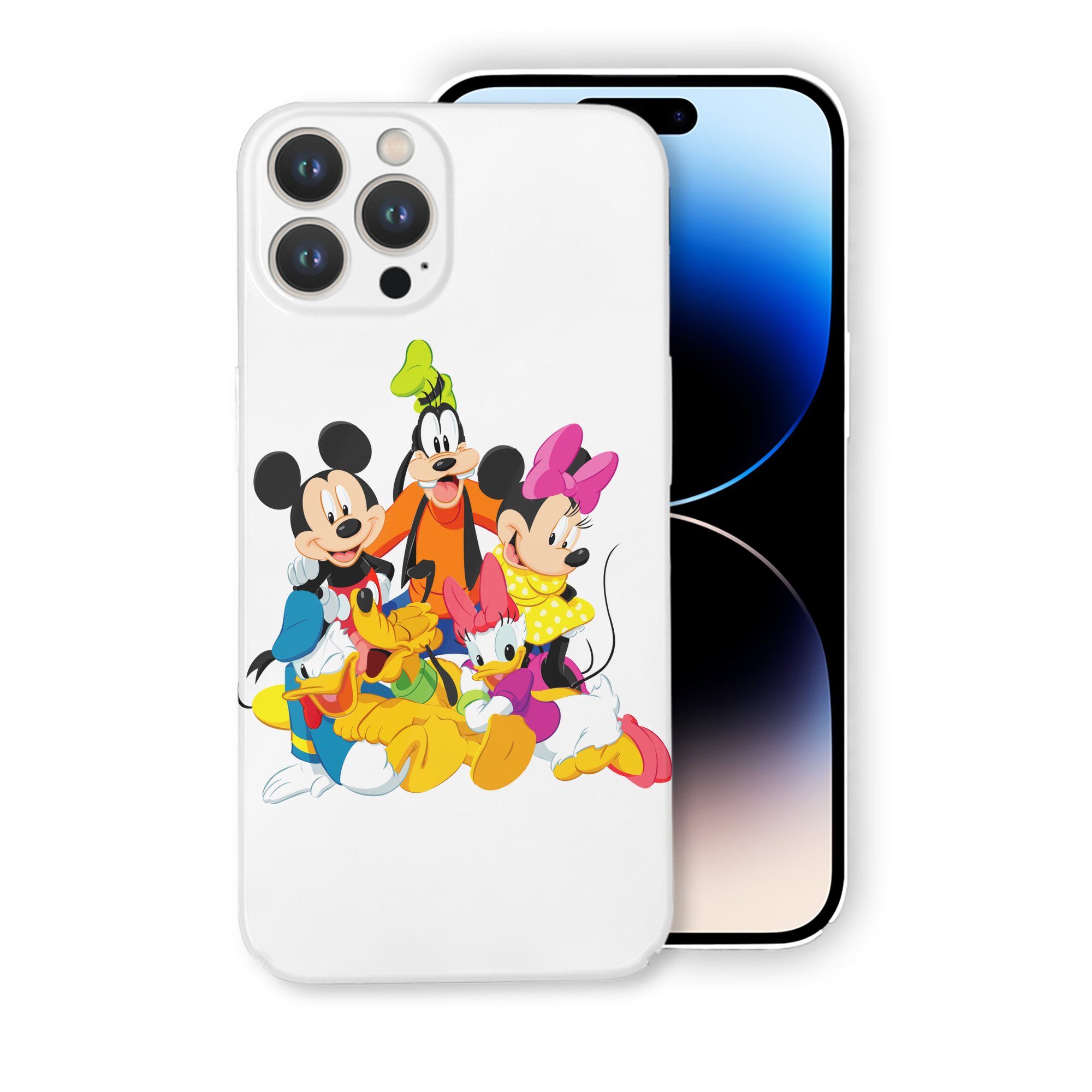 （画像用） ミッキーマウス Mickey Mouse 【iPhone 14シリーズ対応】ハードケース